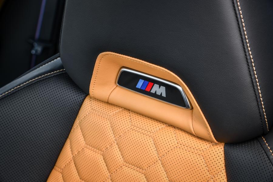 Детали интерьера BMW X3 M Competition (F97) 2019 года  (WW) (фото 41 из 85)